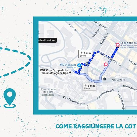 Appartamento Nel Cuore Di Μεσίνα Εξωτερικό φωτογραφία